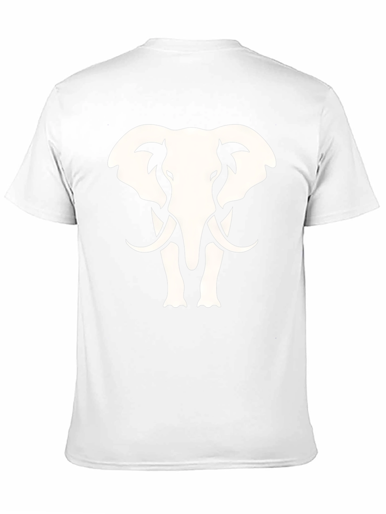 Elephant Graphic Print Tee - Stylish Unisex T-Shirt