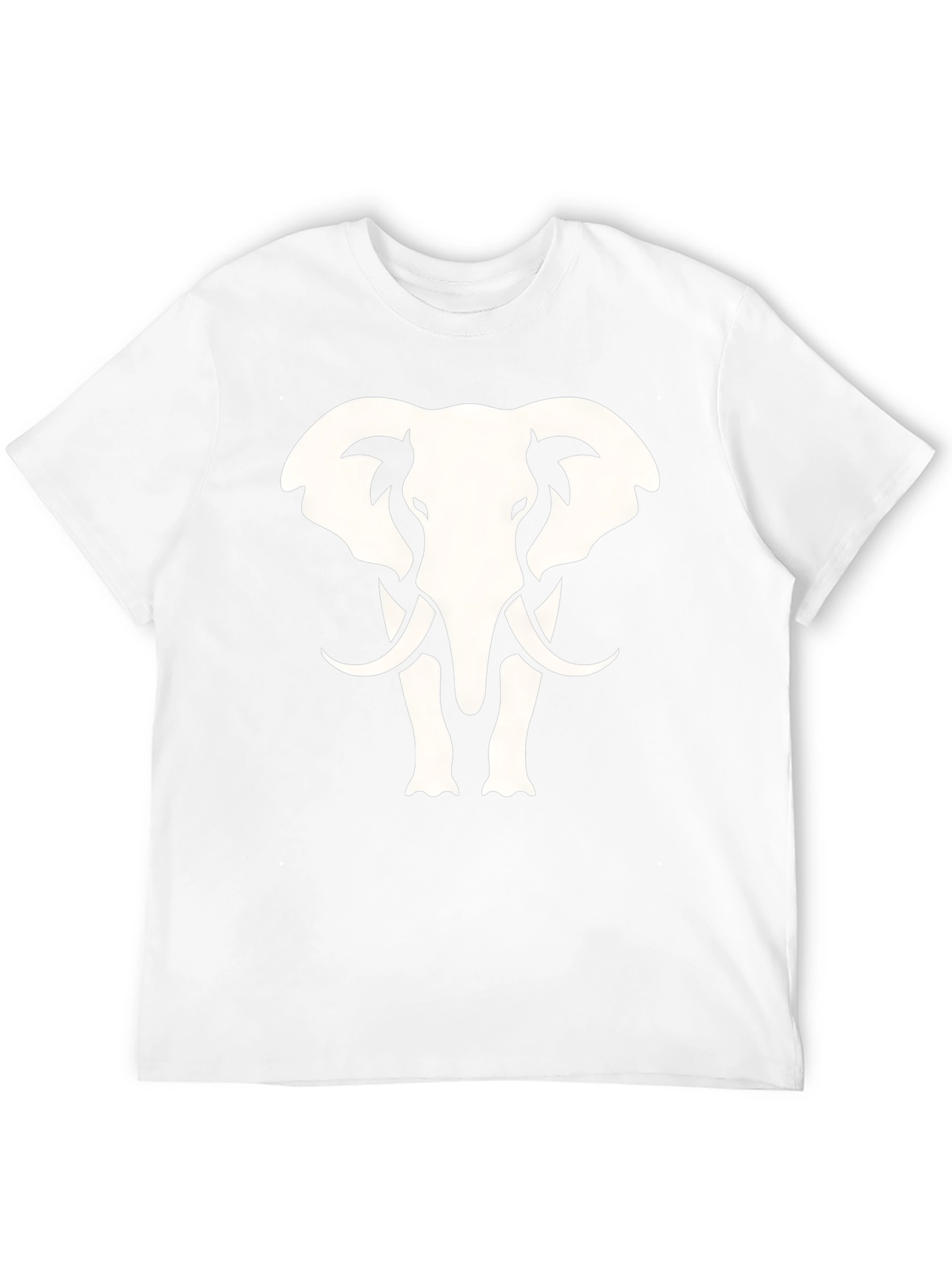 Elephant Graphic Print Tee - Stylish Unisex T-Shirt