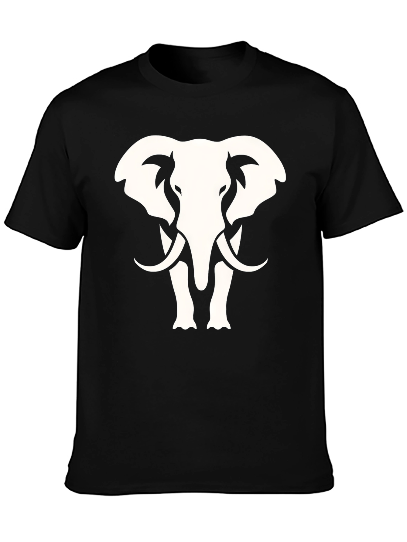Elephant Graphic Print Tee - Stylish Unisex T-Shirt