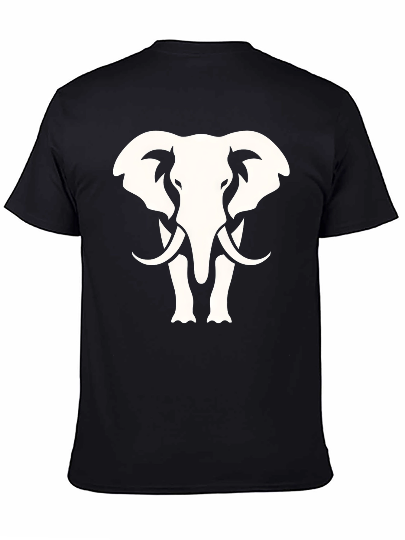 Elephant Graphic Print Tee - Stylish Unisex T-Shirt