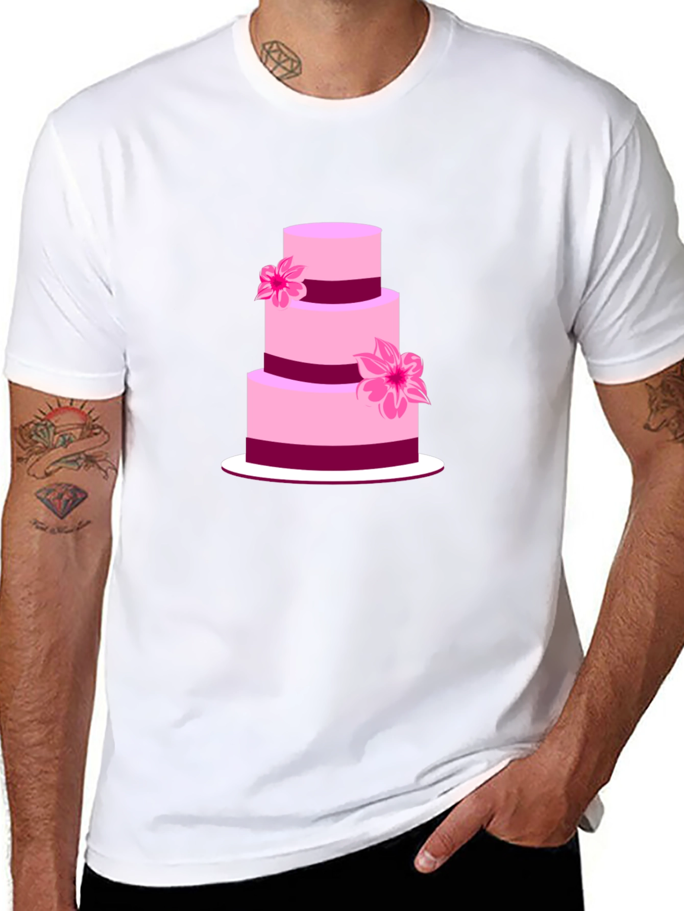 Cake Graphic T-Shirt