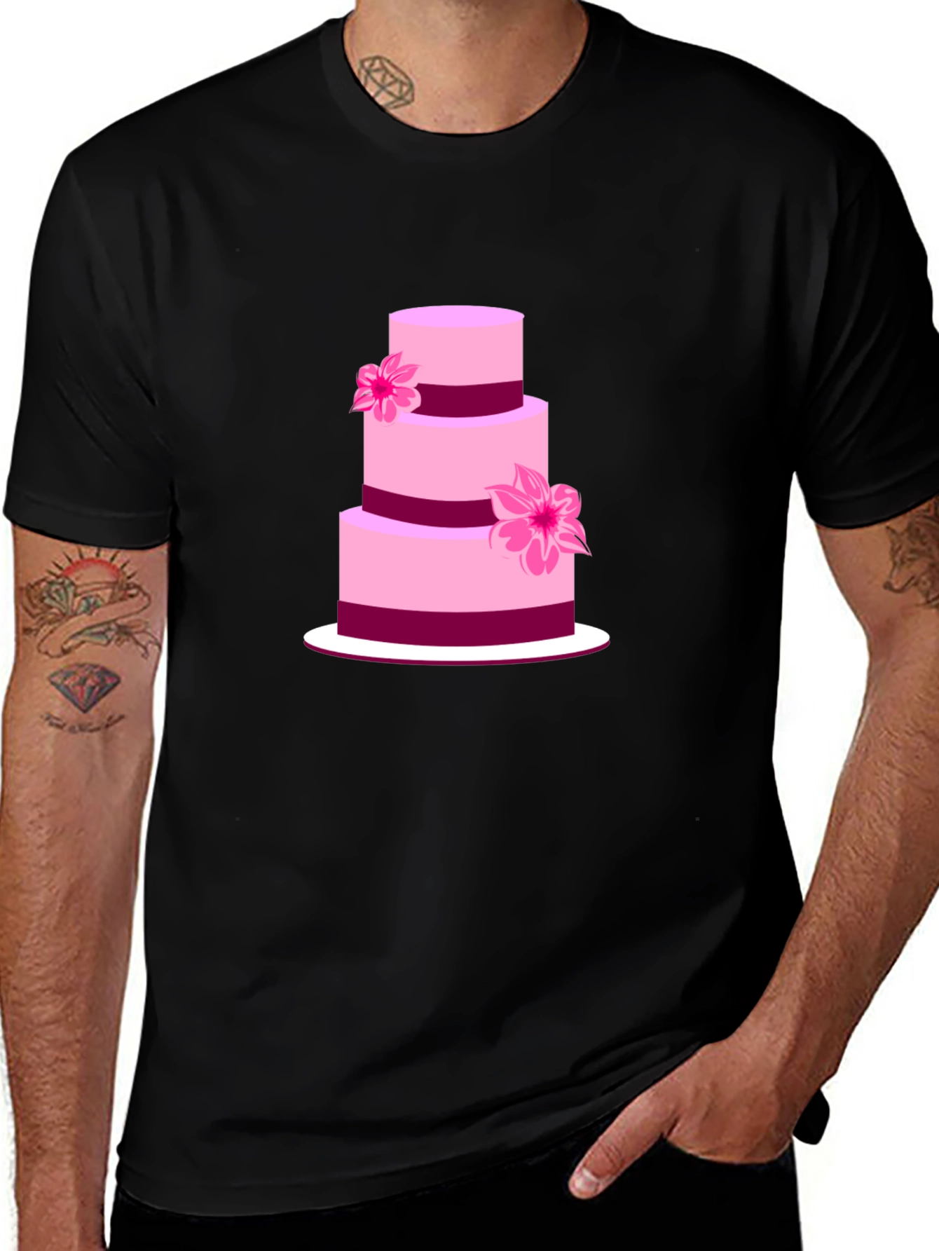 Cake Graphic T-Shirt