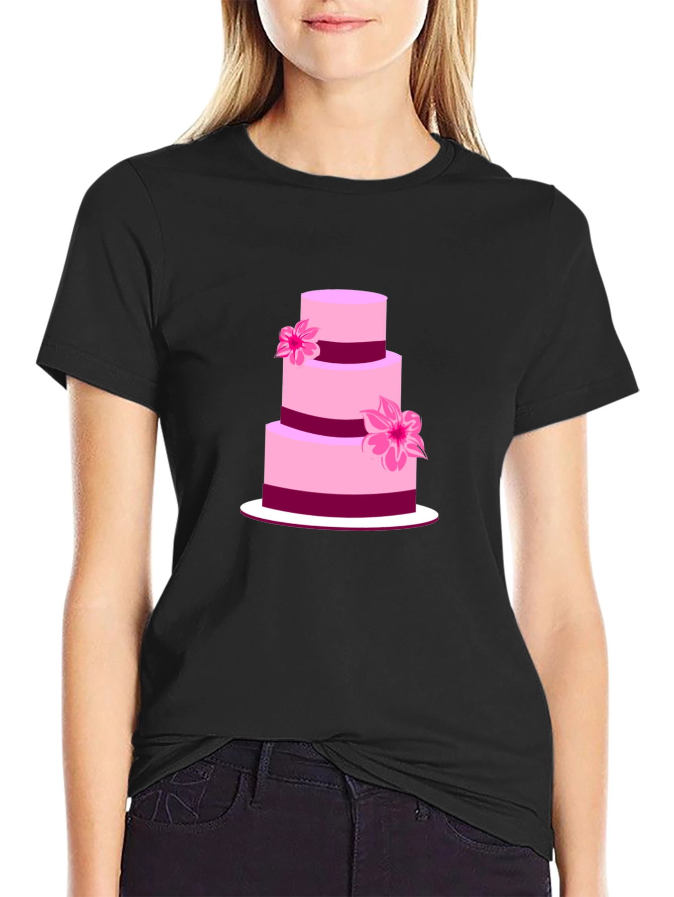 Cake Graphic T-Shirt