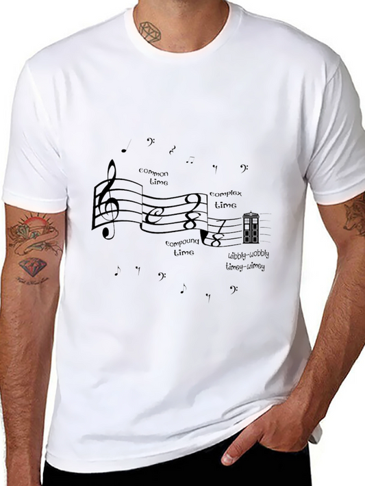 Musical Time T-Shirt: Common Complex & Compound Time