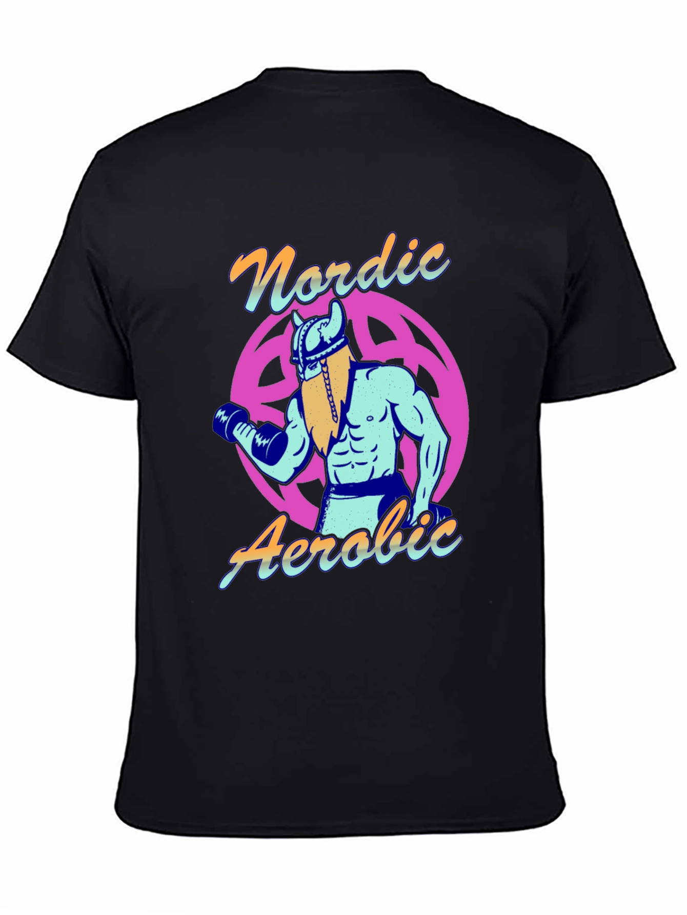 Nordic Aerobic Viking Gym Workout T-Shirt