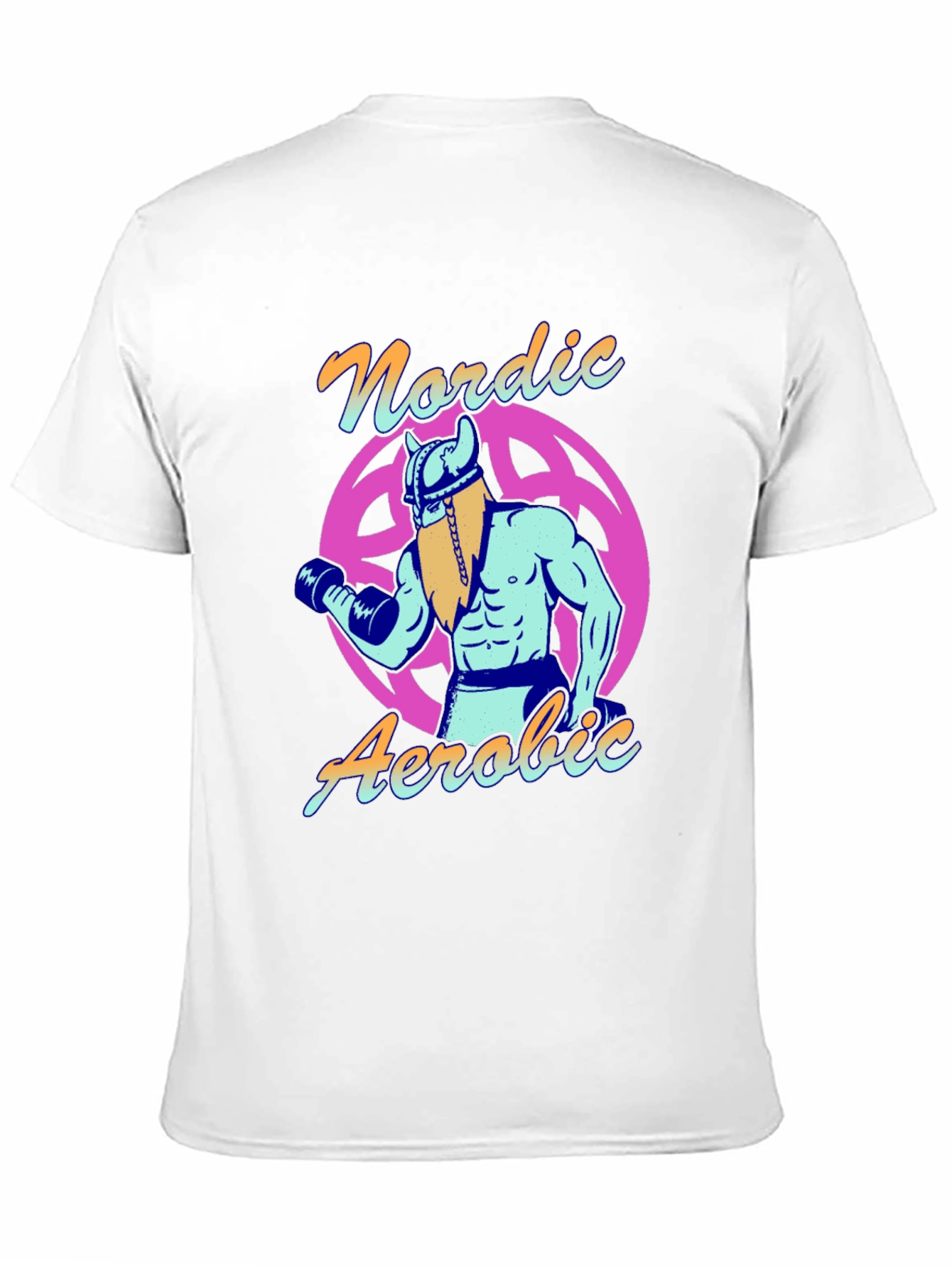 Nordic Aerobic Viking Gym Workout T-Shirt