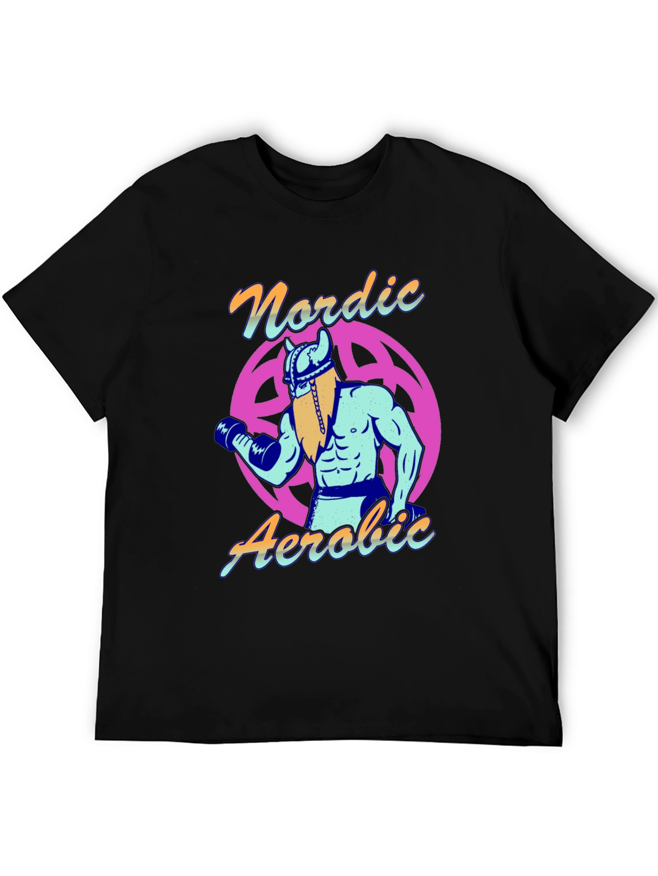Nordic Aerobic Viking Gym Workout T-Shirt