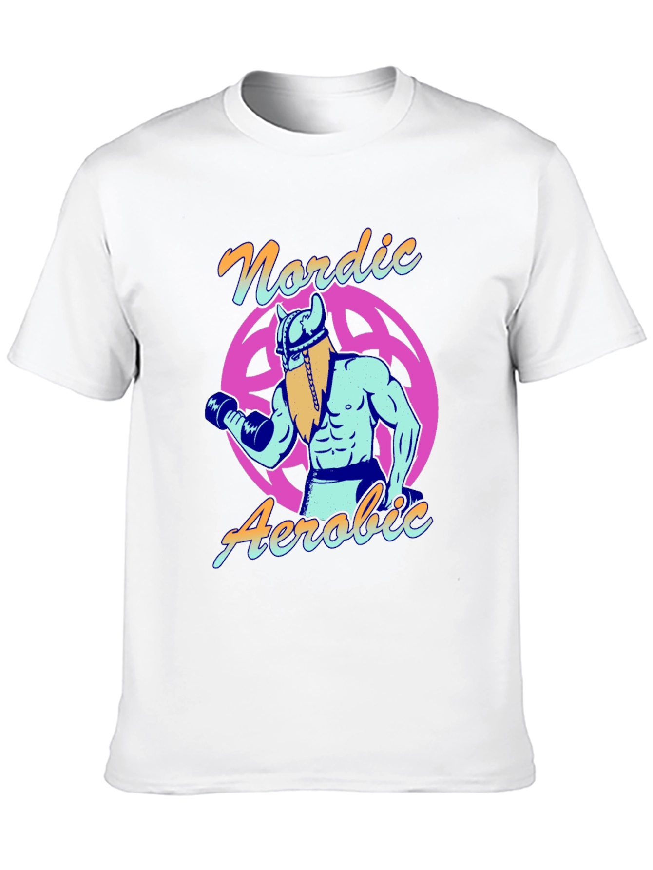 Nordic Aerobic Viking Gym Workout T-Shirt