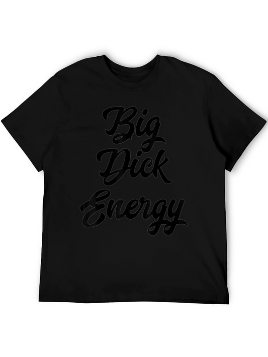Big Dick Energy Black Graphic Tee