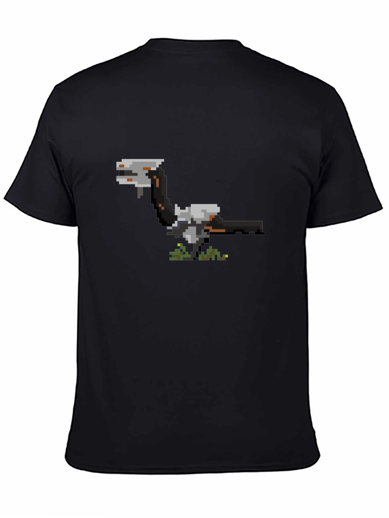 Pixelated Mechanical Bird T-Shirt - Unique Graphic Tee