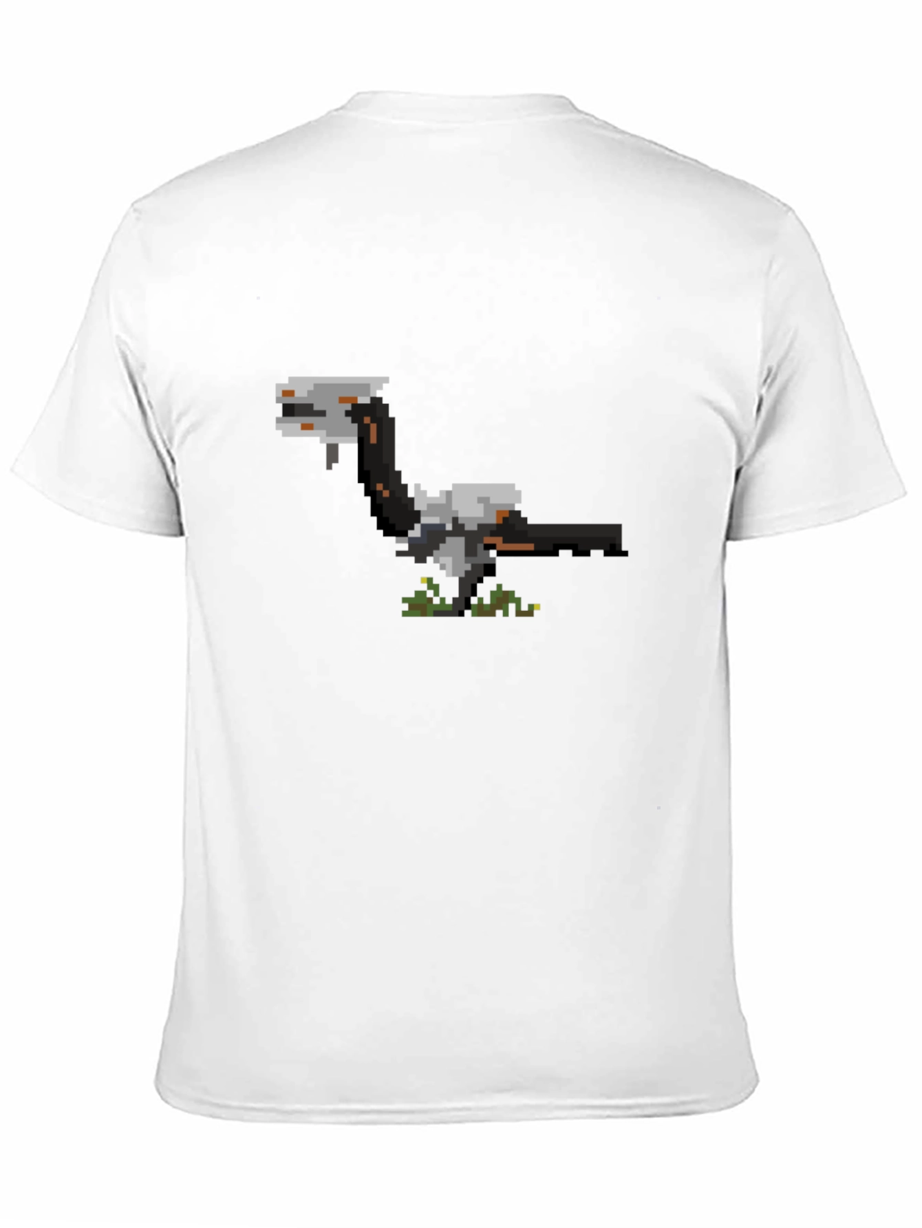 Pixelated Mechanical Bird T-Shirt - Unique Graphic Tee