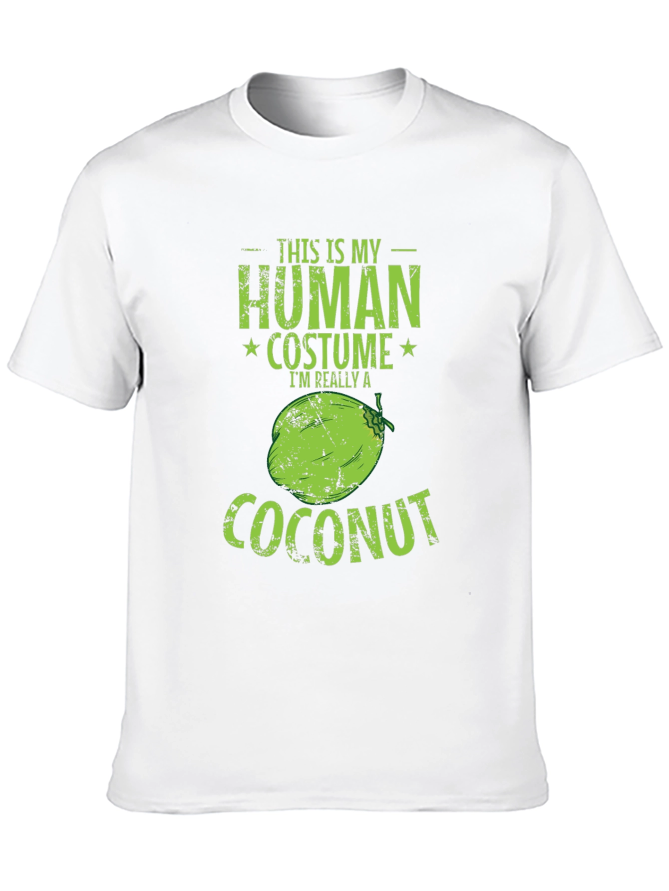 Human Costume Coconut Graphic Tee