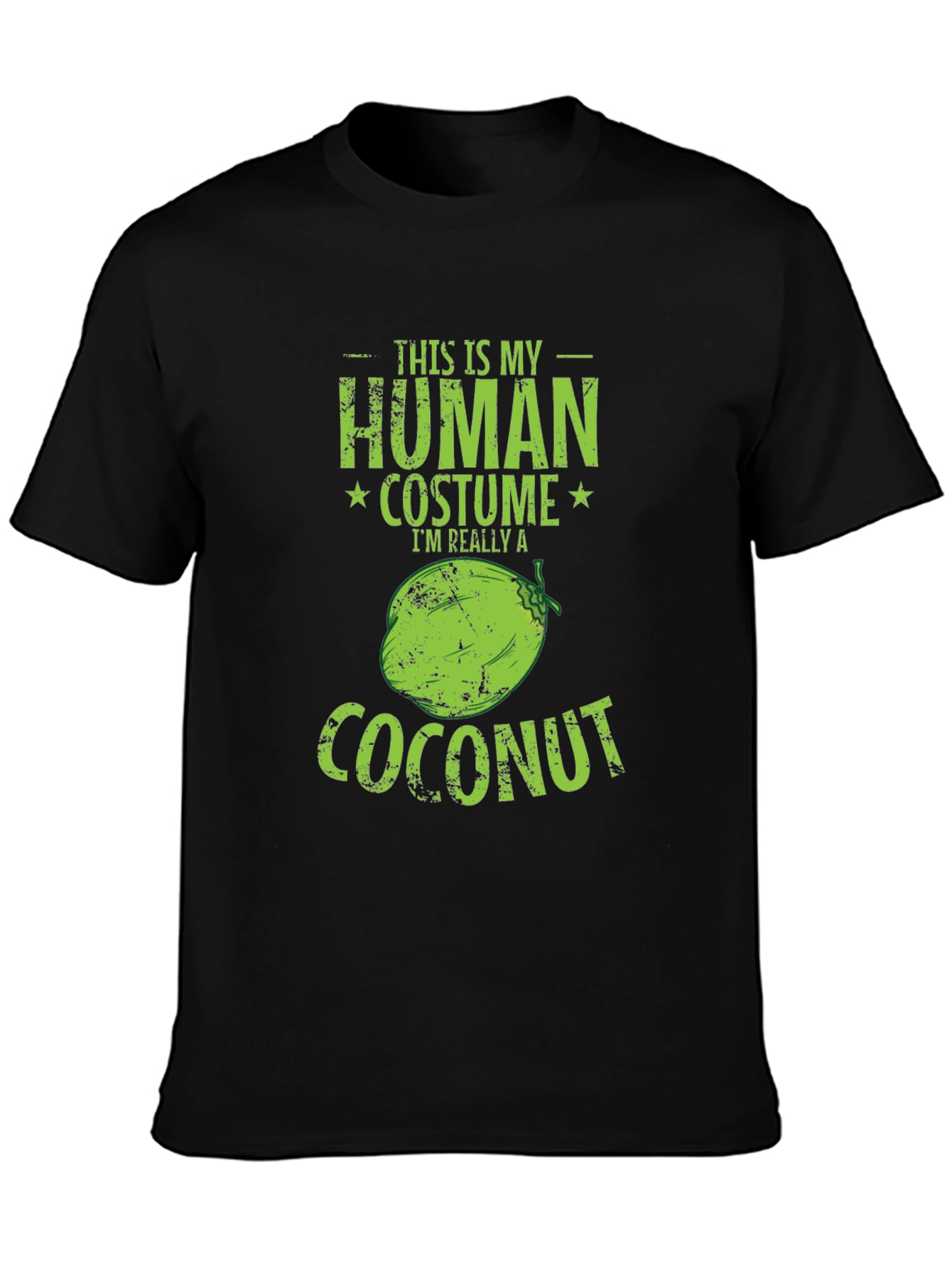Human Costume Coconut Graphic Tee