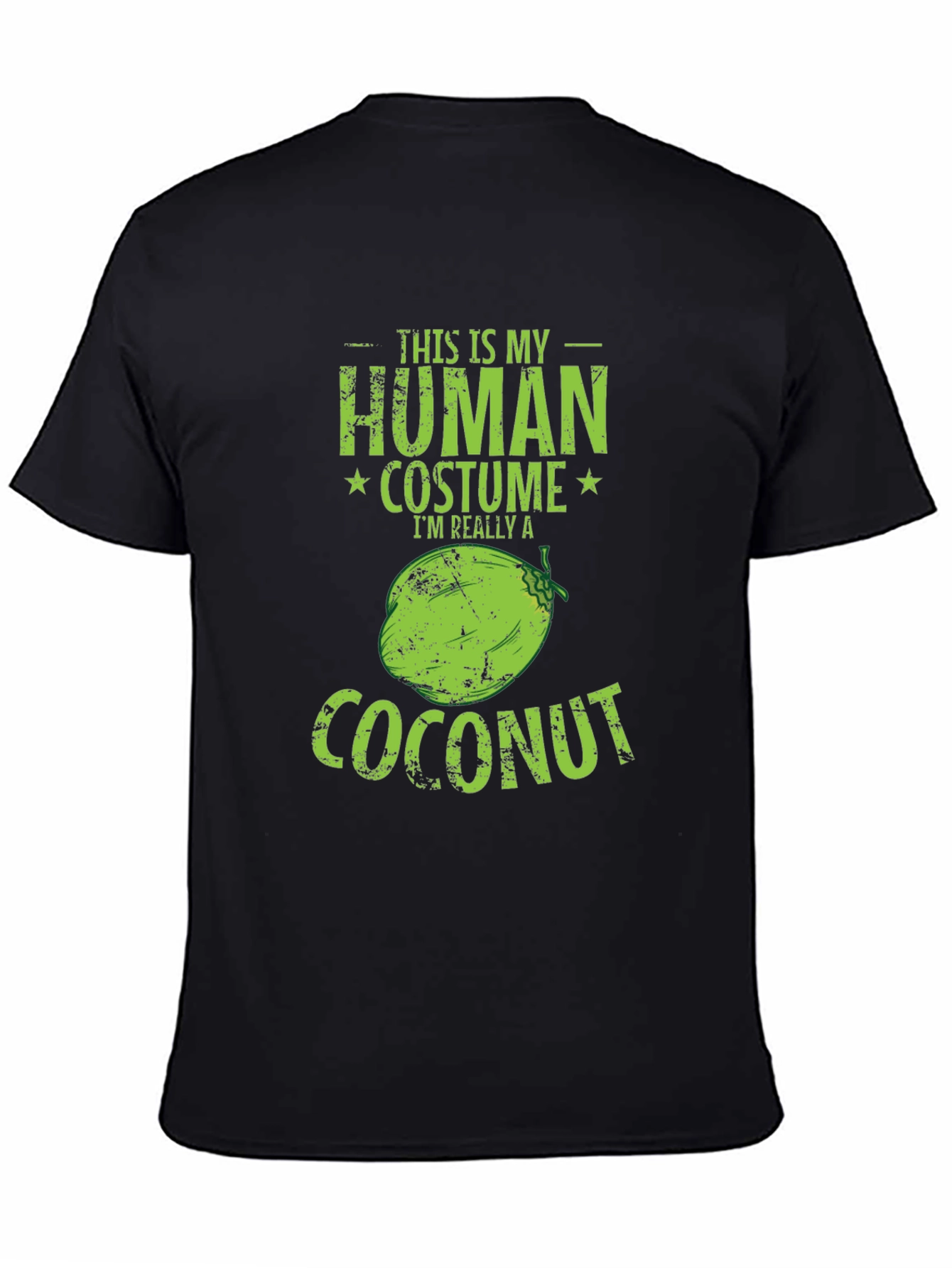 Human Costume Coconut Graphic Tee