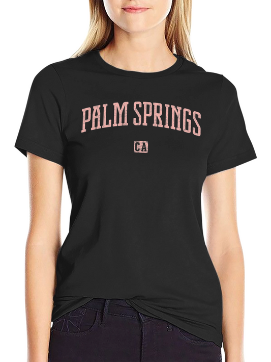 Palm Springs CA Graphic Tee - Vintage Style