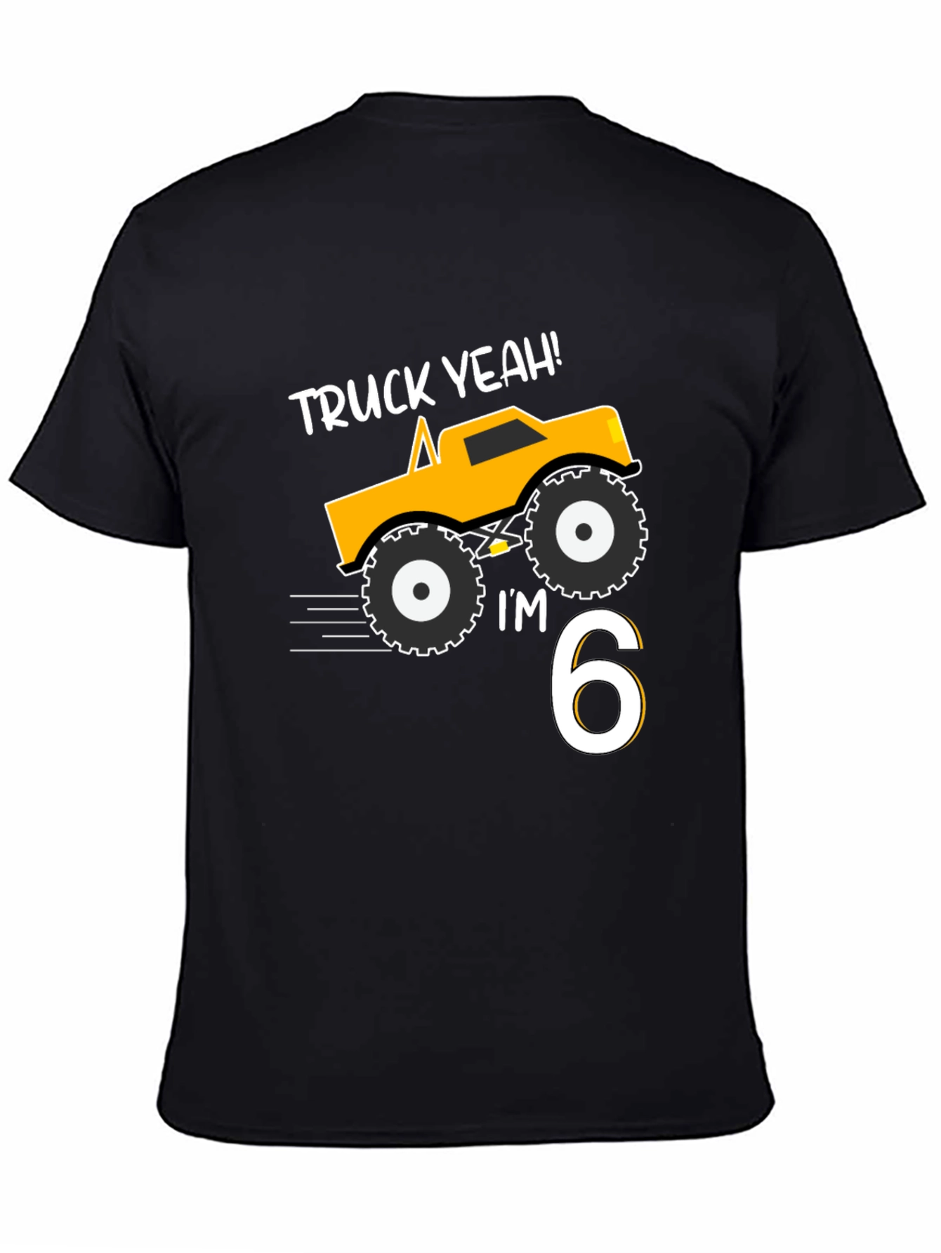 Truck Yeah! 6th Birthday Boy T-Shirt