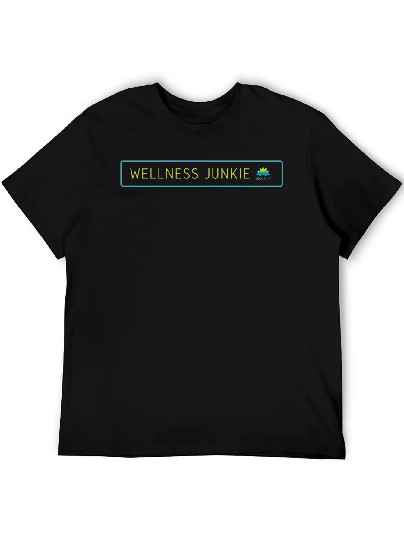 Wellness Junkie Black T-Shirt