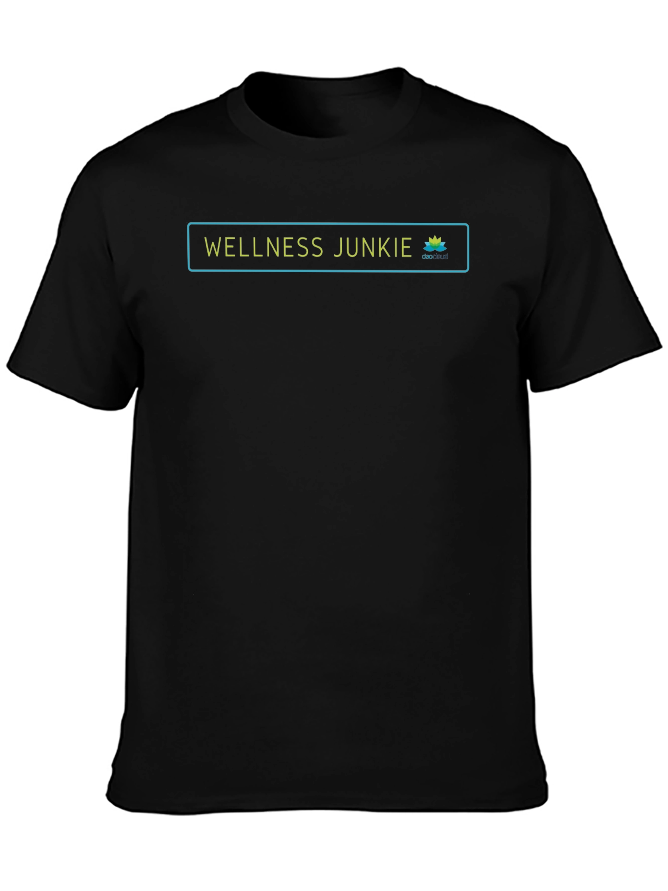 Wellness Junkie Black T-Shirt