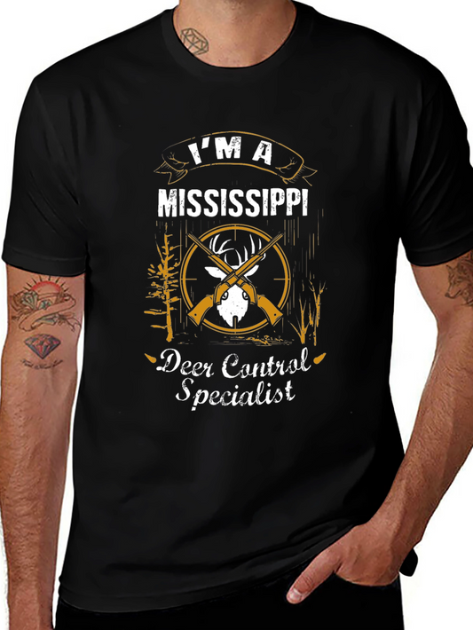 Mississippi Deer Control Specialist Graphic Tee
