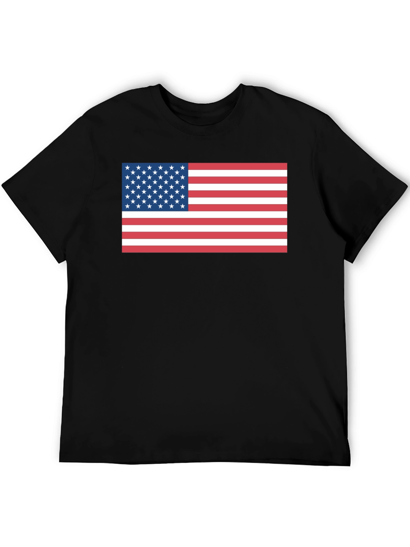 USA Flag Graphic Tee - Patriotic T-Shirt