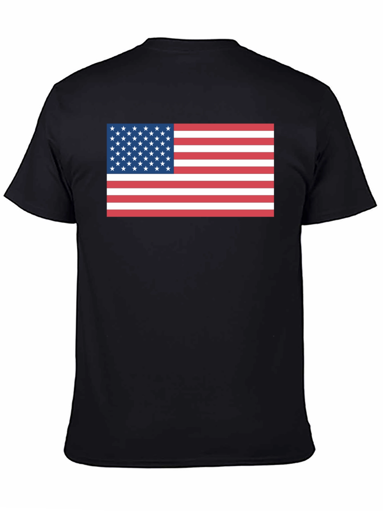 USA Flag Graphic Tee - Patriotic T-Shirt