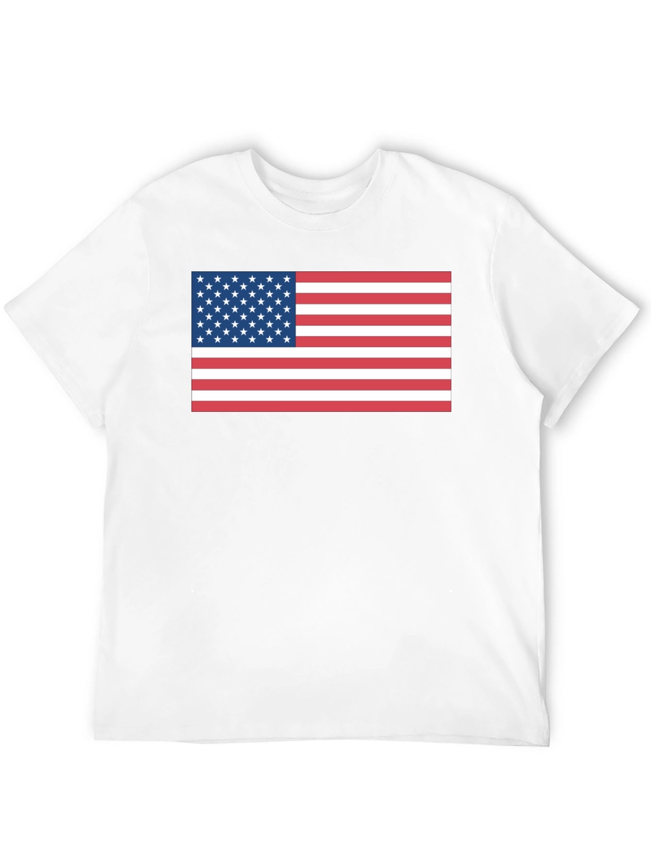USA Flag Graphic Tee - Patriotic T-Shirt