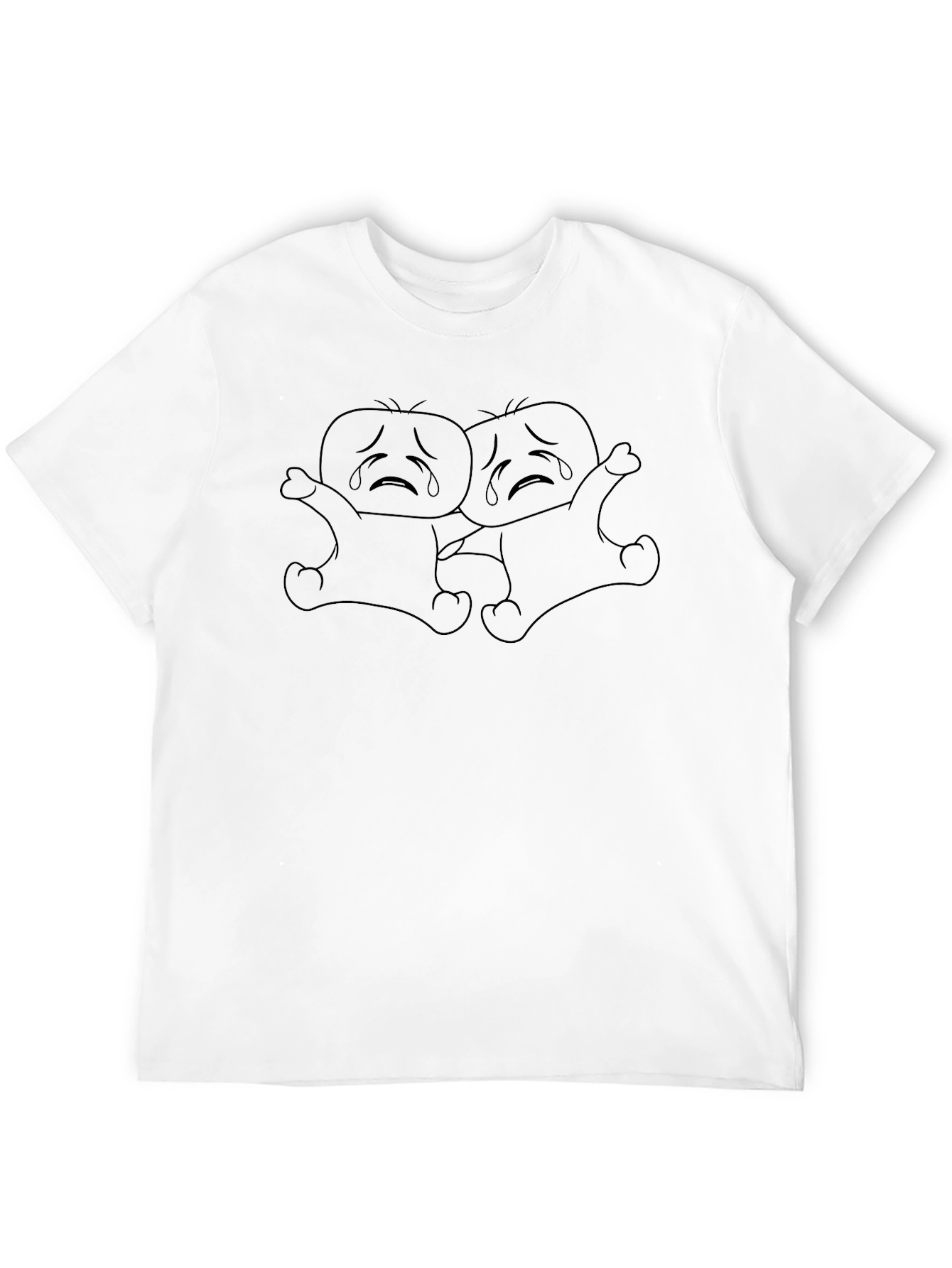 Emotional Support Black T-Shirt