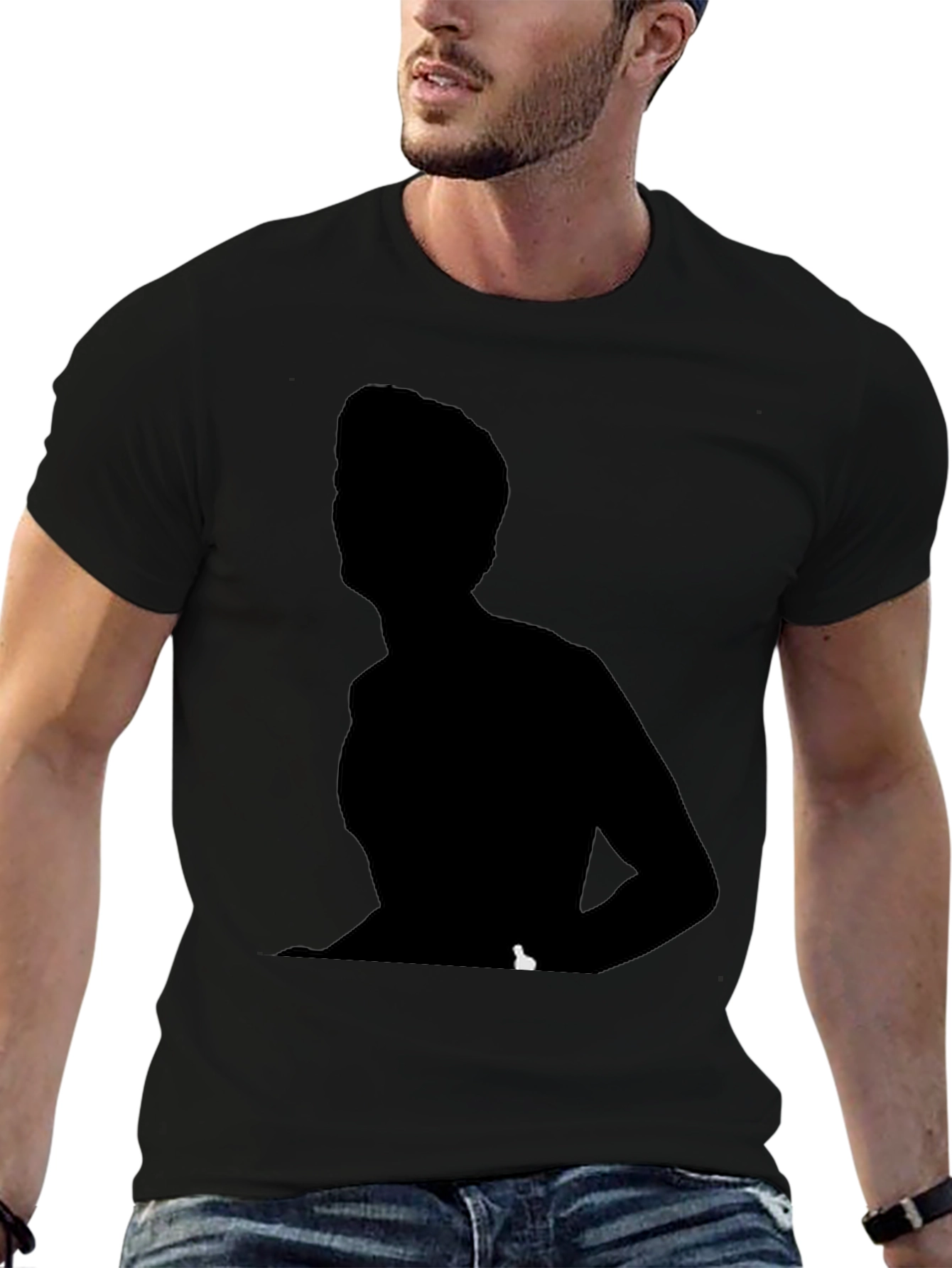 Silhouette Graphic Tee - Unisex Crew Neck T-Shirt