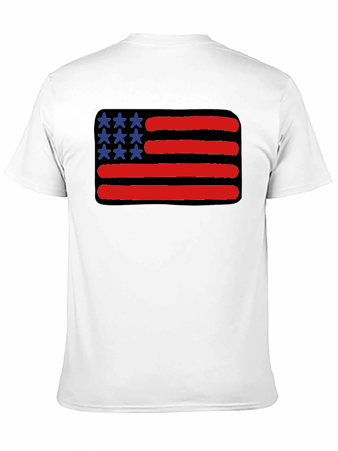 American Flag Graphic T-Shirt - Patriotic Style