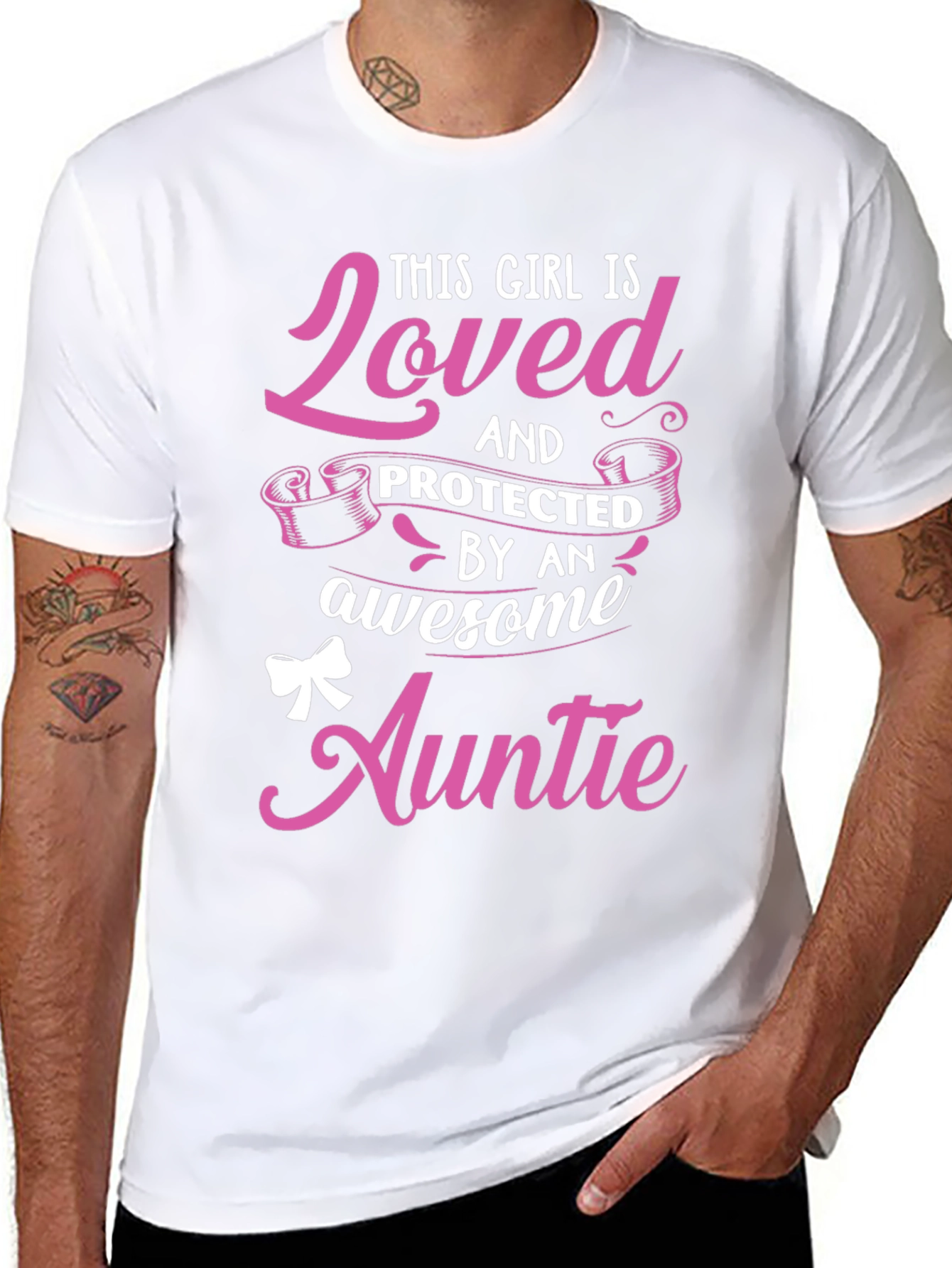 Loved & Protected by an Awesome Auntie T-Shirt