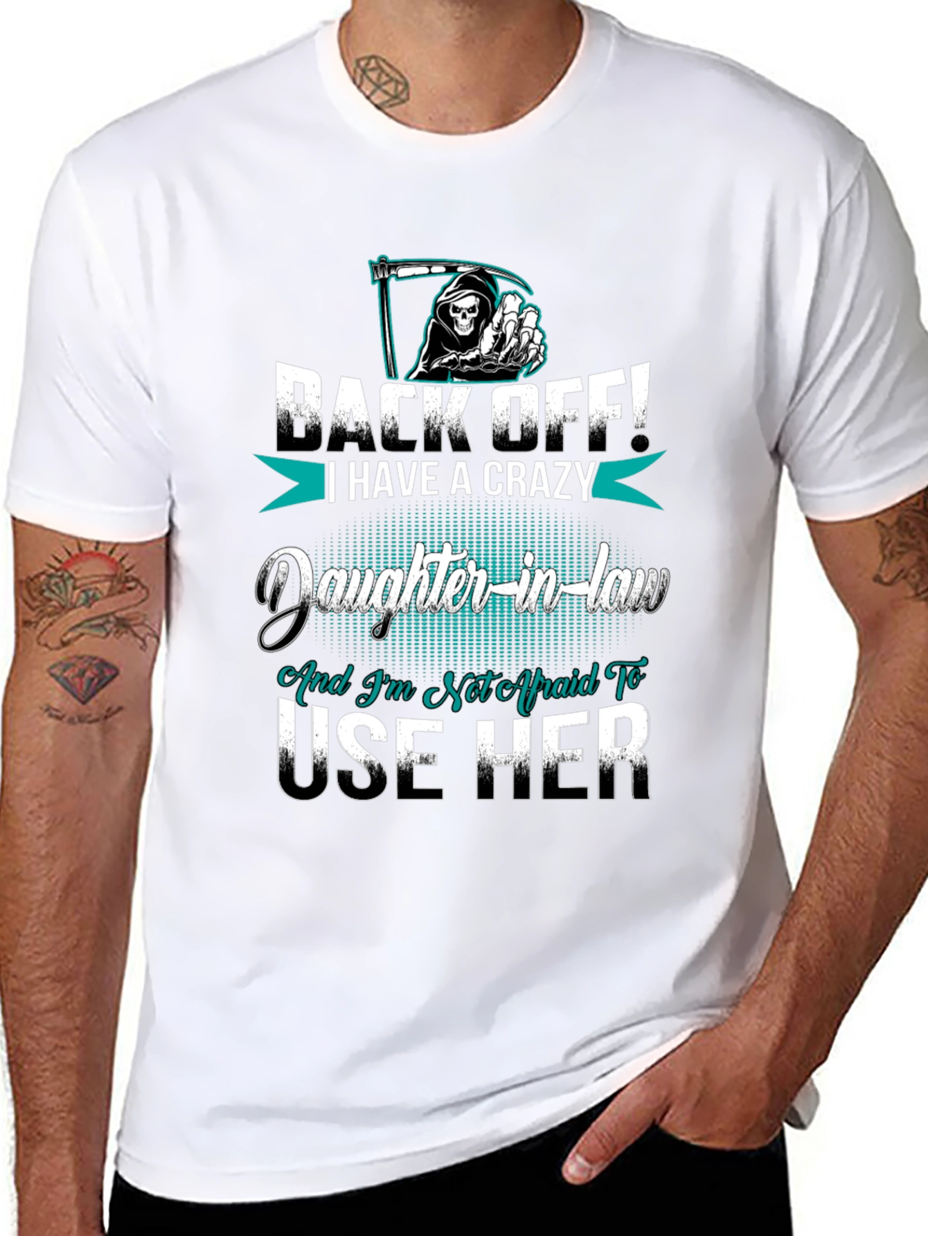 Crazy Daughter-in-Law Graphic T-Shirt
