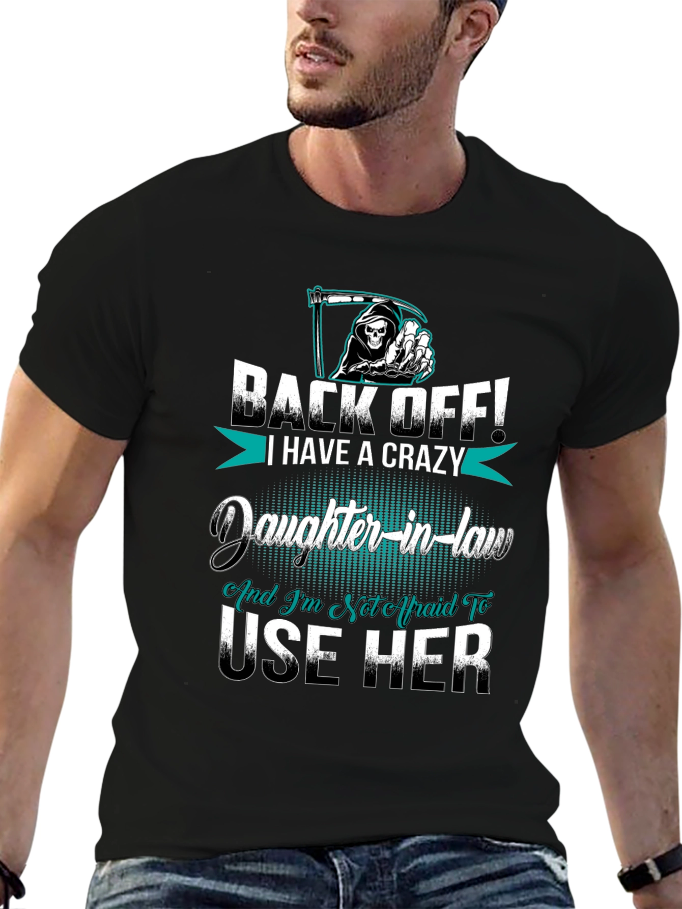Crazy Daughter-in-Law Graphic T-Shirt