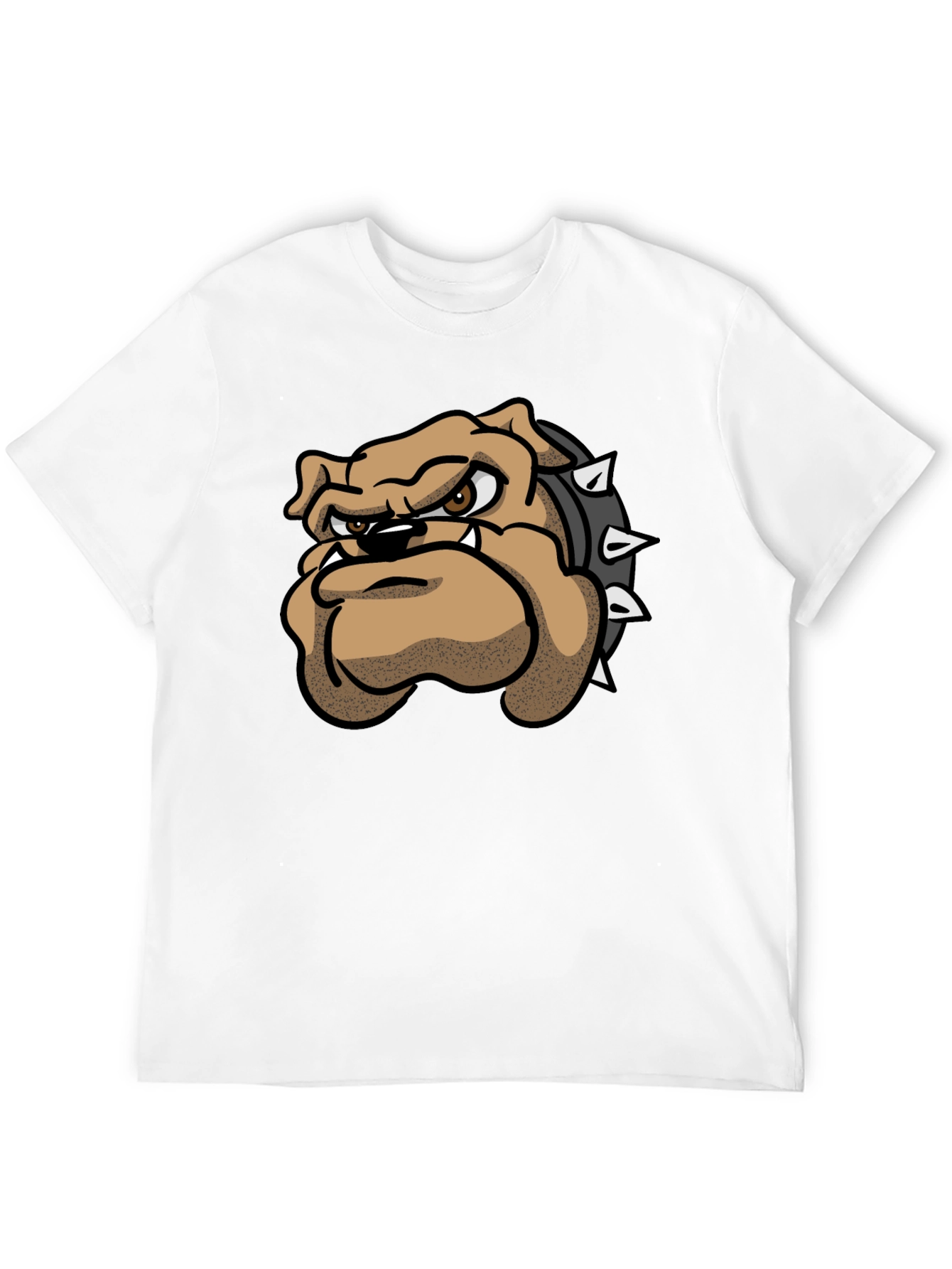 Bulldog Graphic Black T-Shirt
