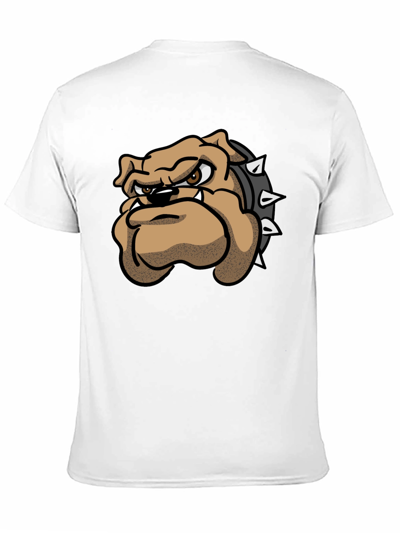 Bulldog Graphic Black T-Shirt