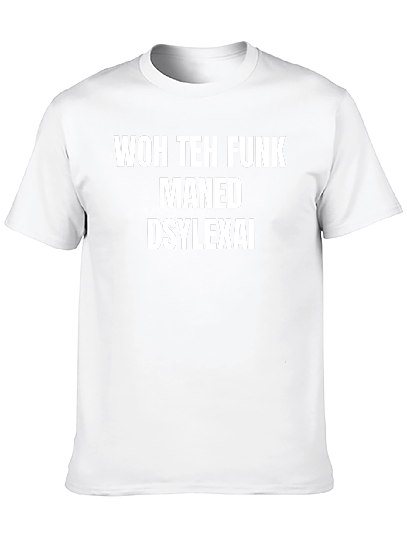 Dyslexia Themed Graphic Tee - Unisex