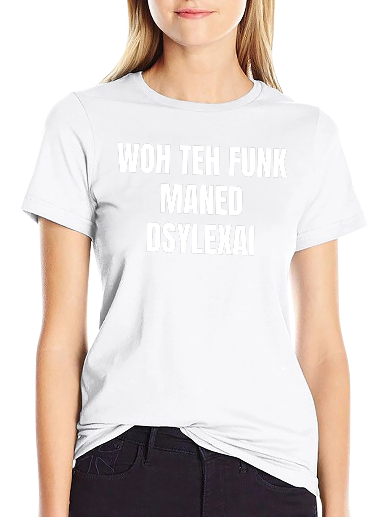 Dyslexia Themed Graphic Tee - Unisex
