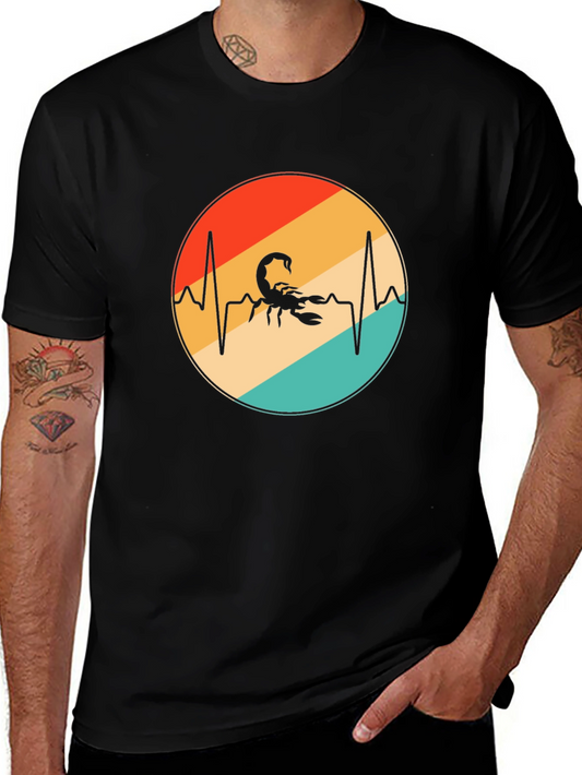 Scorpio Heartbeat T-Shirt - Stylish Zodiac Tee