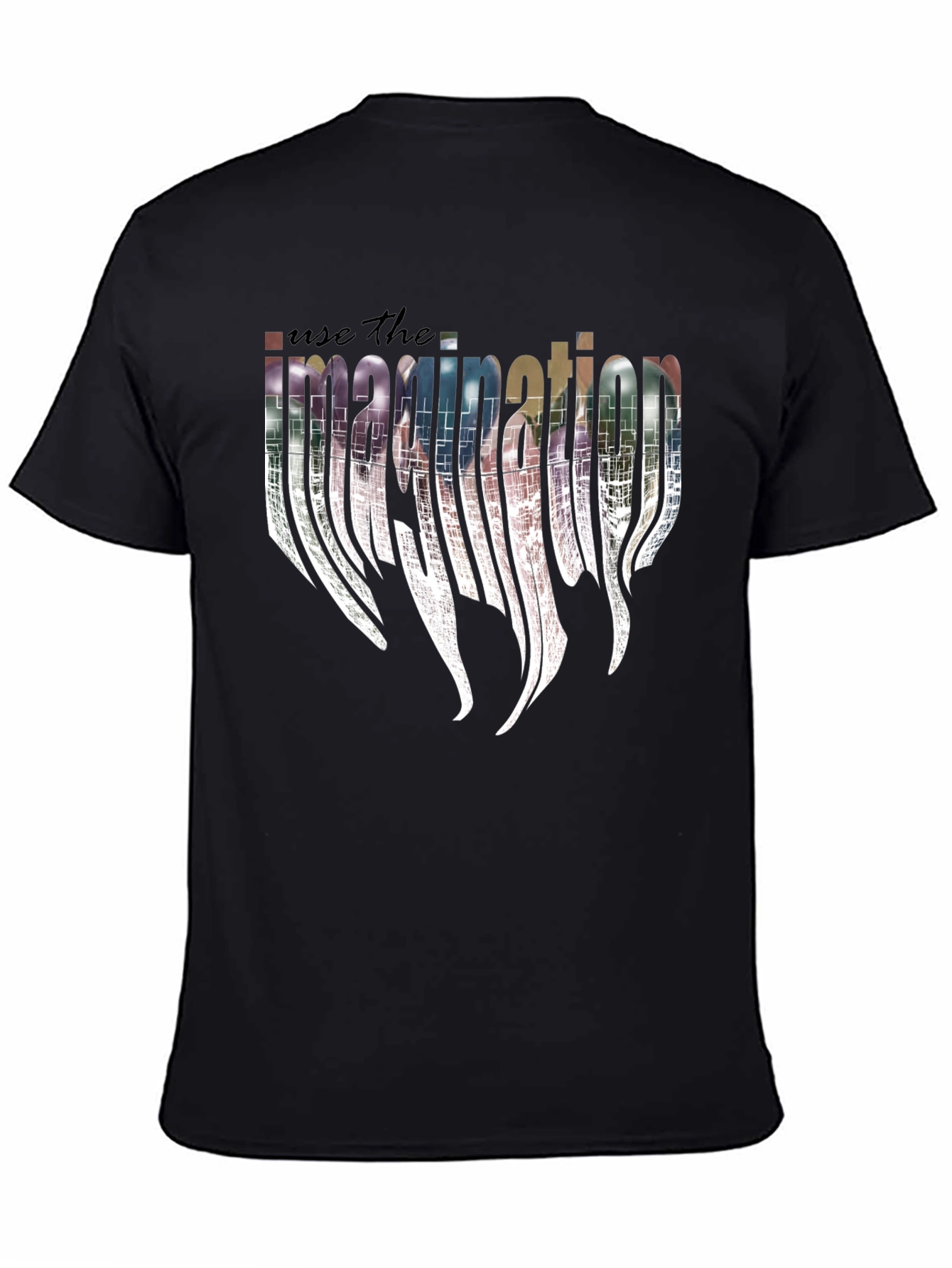 Imagination Graphic Black T-Shirt