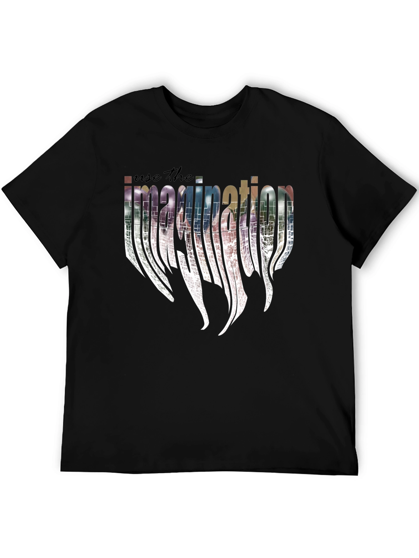 Imagination Graphic Black T-Shirt