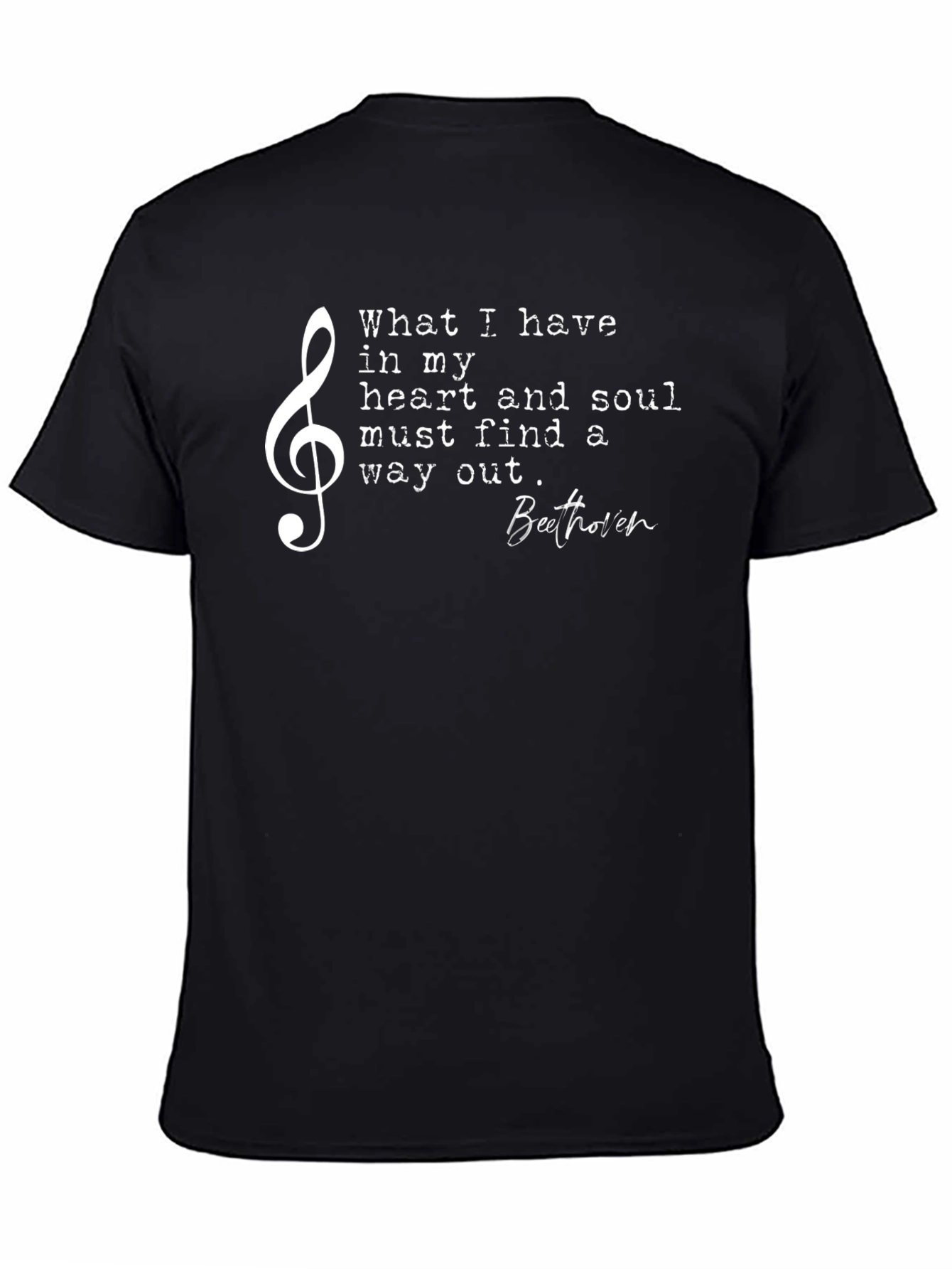 Beethoven Quote Music T-Shirt