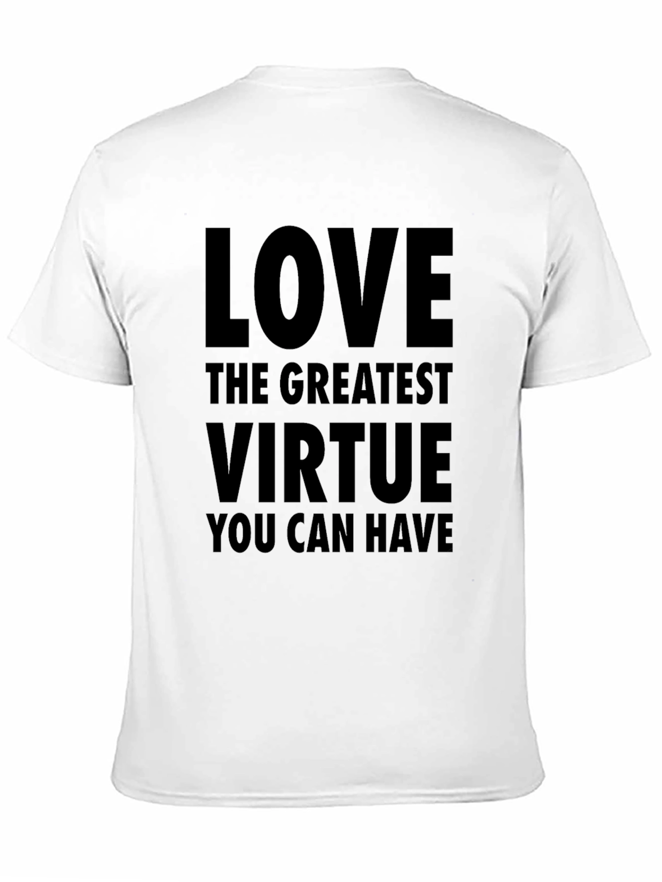 Love Virtue Mens Graphic Tee