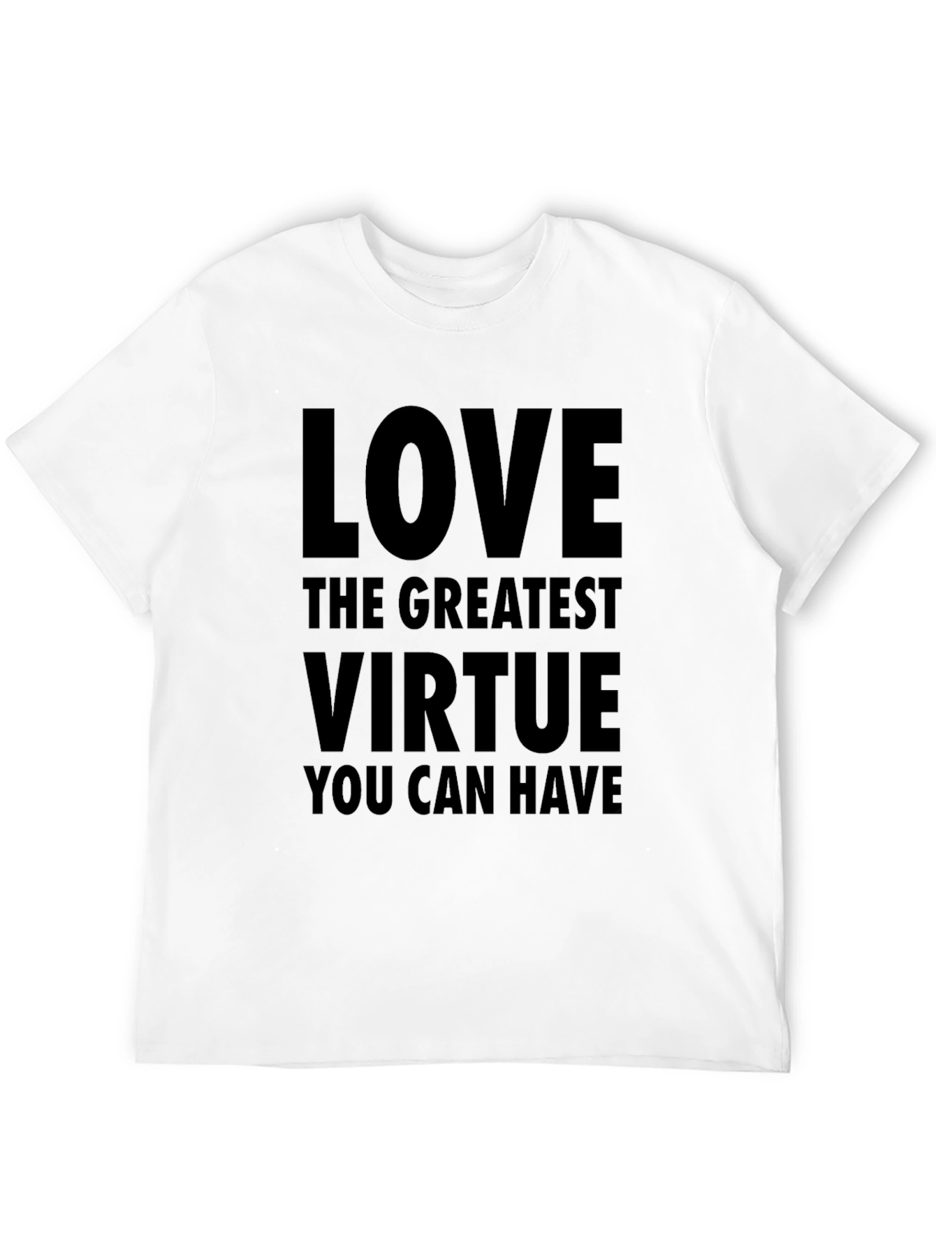 Love Virtue Mens Graphic Tee