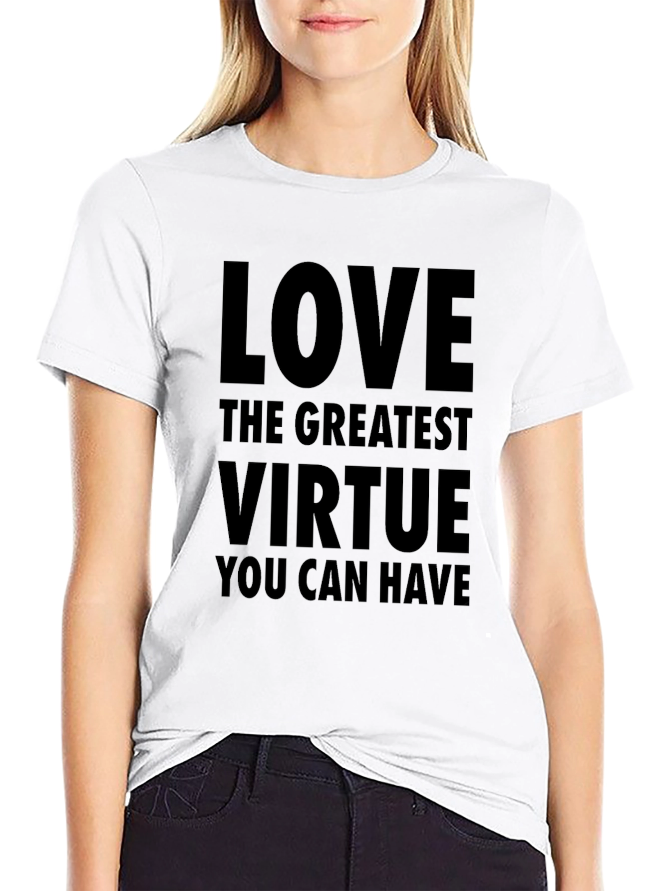 Love Virtue Mens Graphic Tee