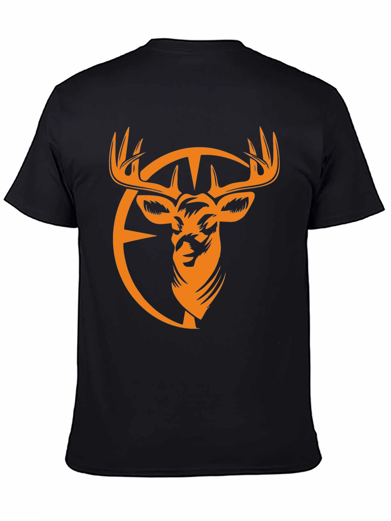 Black Deer Graphic T-Shirt