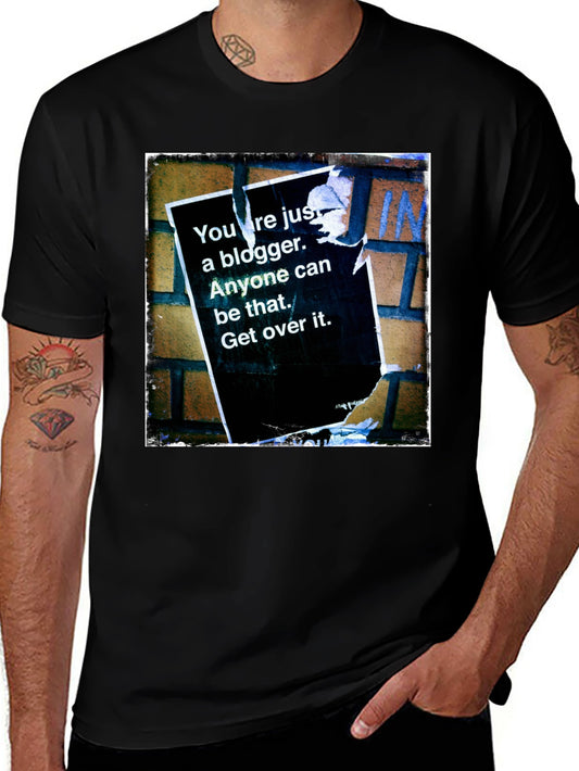 Blogger T-Shirt: Unique Street Art Design