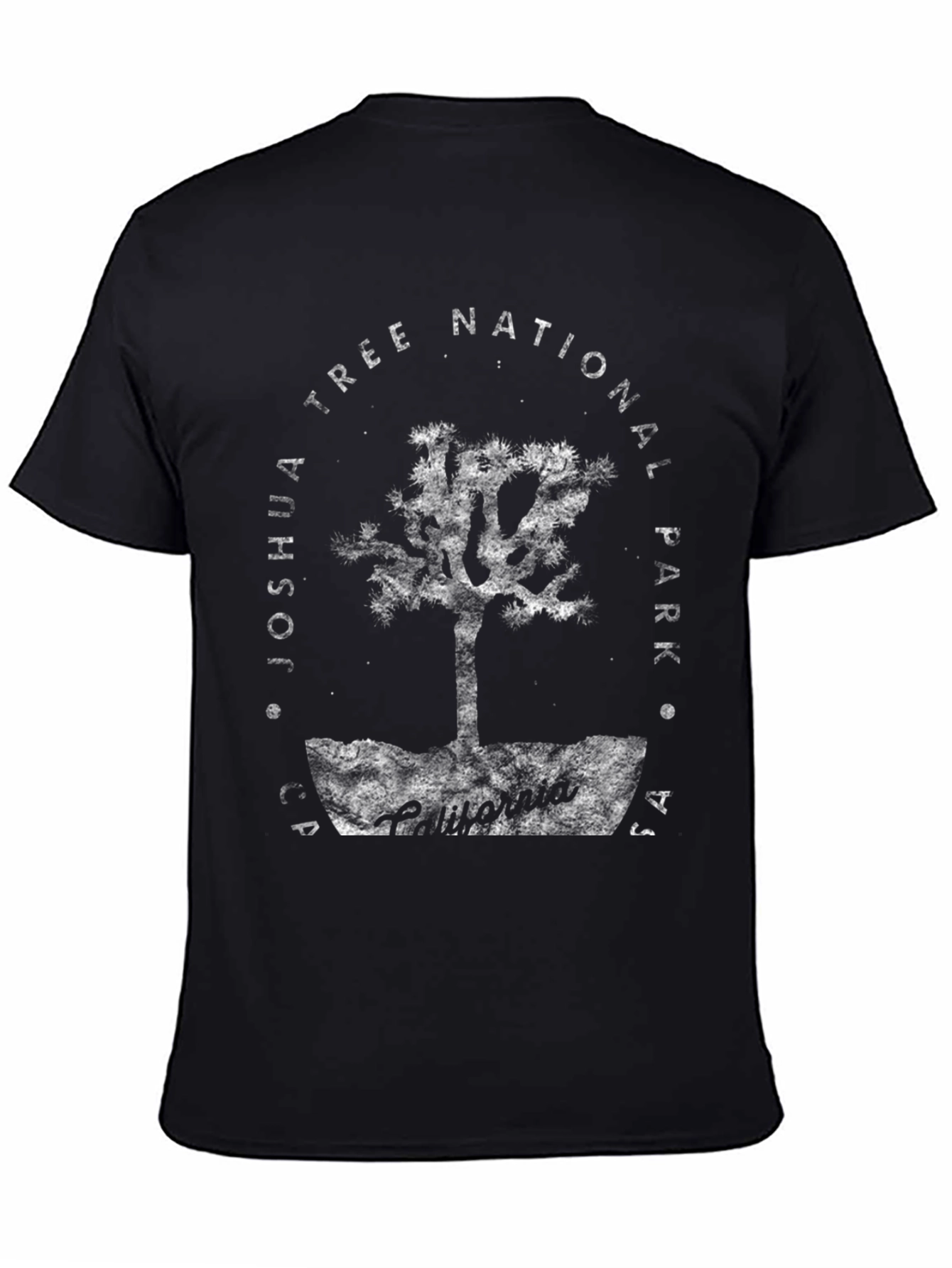 Joshua Tree National Park Black T-Shirt