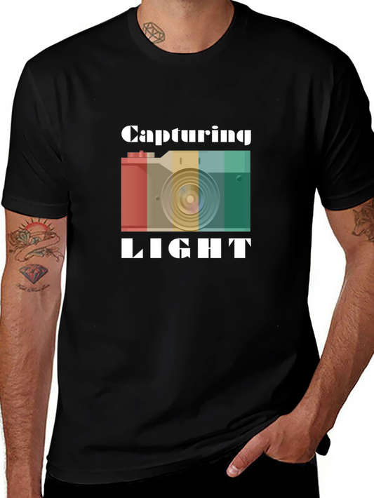 Capturing Light Camera Graphic Tee