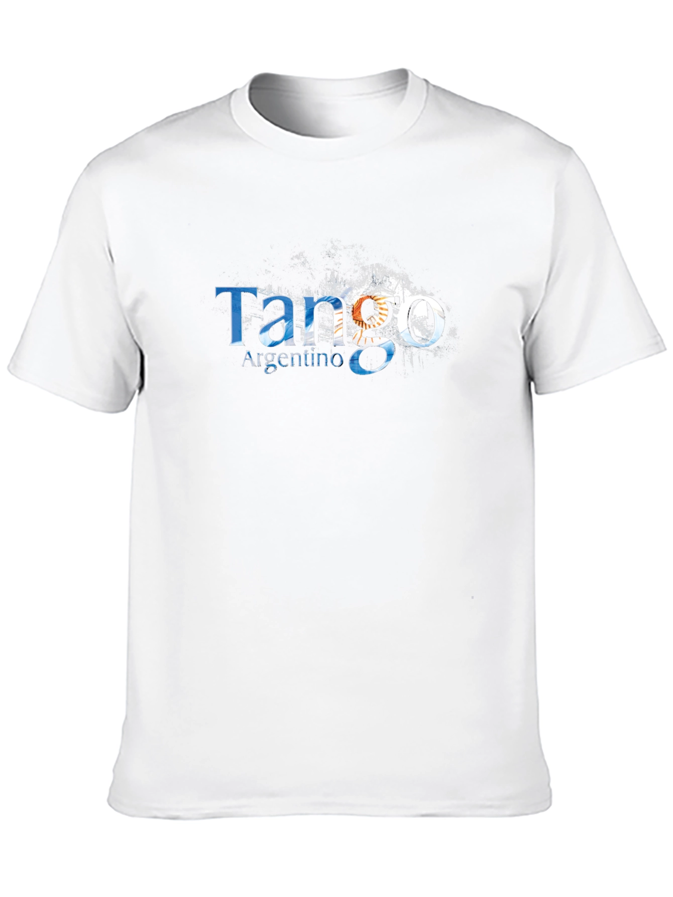 Tango Argentino Mens Black Graphic Tee