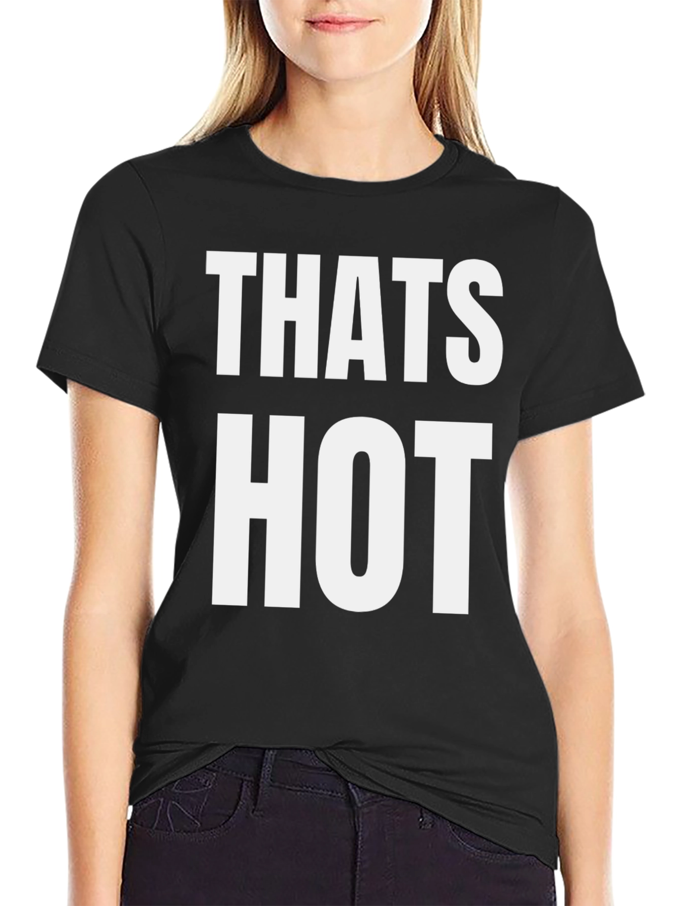 Thats Hot! Graphic Tee - Unisex Black T-Shirt