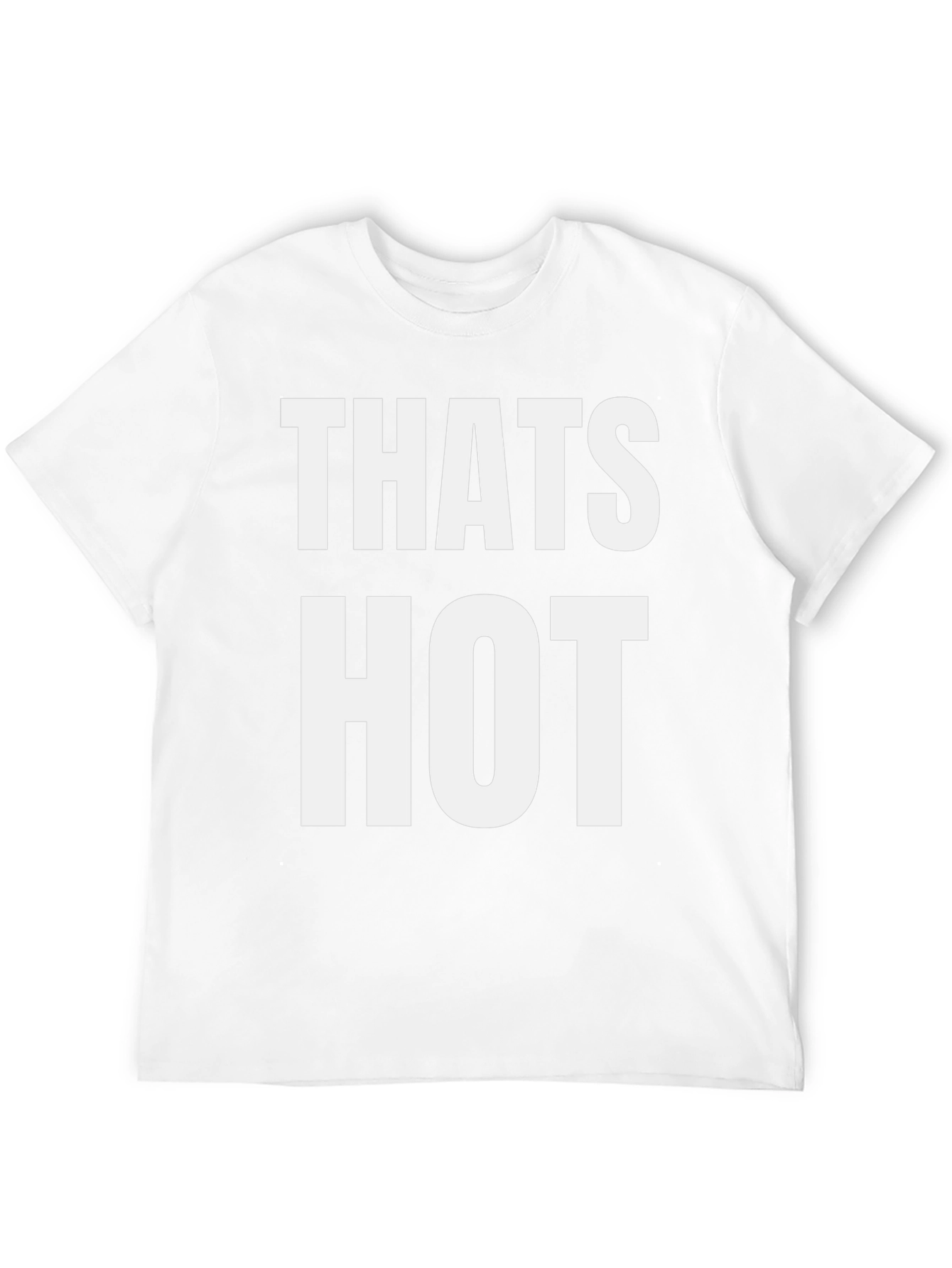 Thats Hot! Graphic Tee - Unisex Black T-Shirt